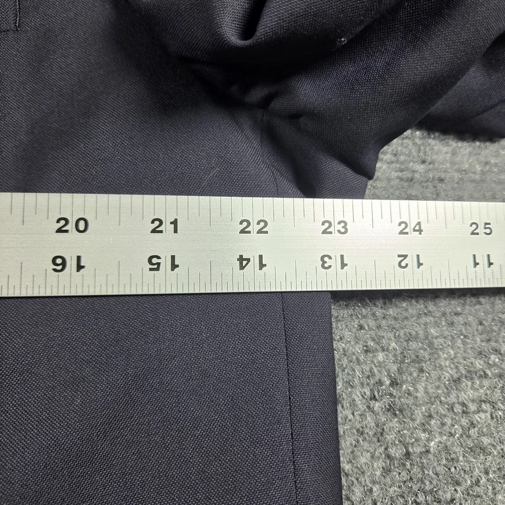 Brooks Brothers Blazer Navy Blue 48R Vitale Barberis Canonico Wool Italy